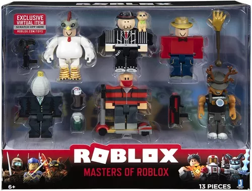 Kit Masters Of Roblox Action Figure +virtual 100% Original