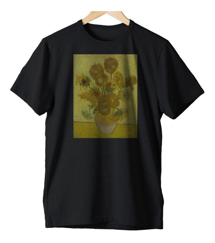 Camiseta Algodão Noite Estrelada Van Gogh Arte Aesthetic