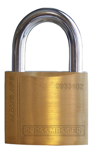 Candado De Bronce Max Safe Arco Normal 50mm Crossmaster Top