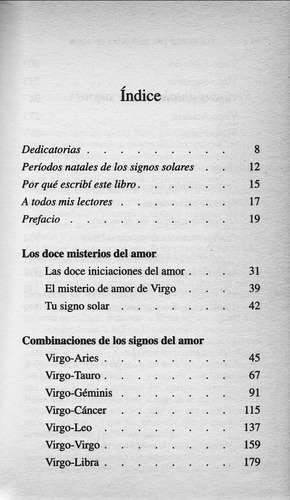 Los Signos Del Zodiaco Y El Amor Linda Goodman. Virgo (Usado)
