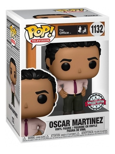 Muñeca Funko de edición especial de Oscar Martinez 1132 The Office