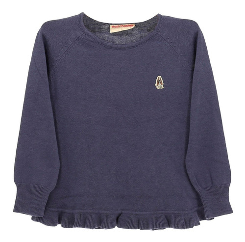 Sweater Algodon / Rayon Colorado Crown Blue Hush Puppies Kid