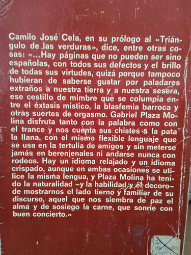 El Triángulo De Las Verduras. ( Humor Español) (Usado)