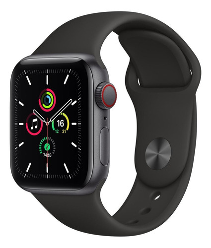 Apple Watch Se (gps + Cellular 40mm) Gris Espacial Negro - B (Reacondicionado)