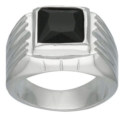 Anillo Plata 925 Peluquera Hexagonal 14 Mm 7 Gr Kendra Joyas