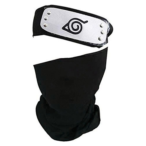 Banda Bandana Más Accesorio Naruto Kakashi Hatake Aldea Hoja