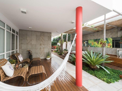 Imagem 13 de 24 de Casa Térrea Au 400m² 3 Suítes Sala Ampla Com 4 Ambientes Escritório Lareira Piscina, Deck De 7x5m Spa Espaço Gourmet 4 Vagas - Ca00464 - 69321243