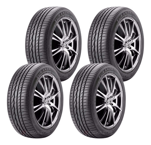 Paquete De 4 Llantas 205/55 R16 Bridgestone Turanza Er300 91