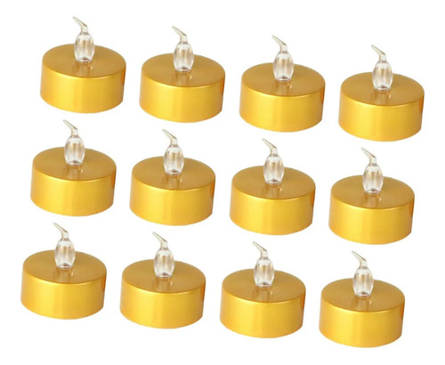 12 Minivelas Led Velas Halloween Con Pilas