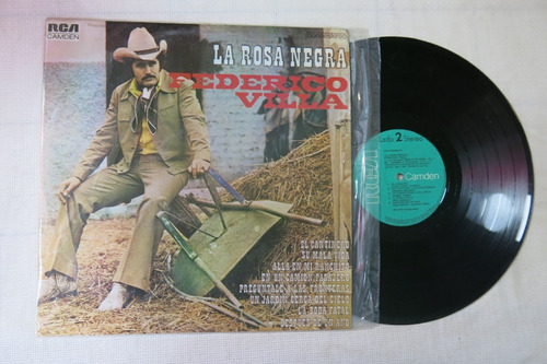 Vinyl Vinilo Lp Acetato Federico Villa La Rosa Negra Rancher