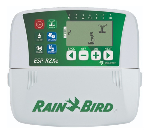 Controlador Rain Bird Rzxe 8 Est.apto Wifi+ Trafo 220/24 Vca