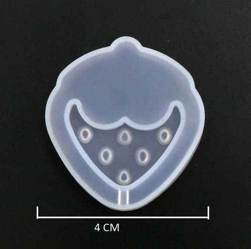 Molde Silicona Para Resina - Molde Frutilla