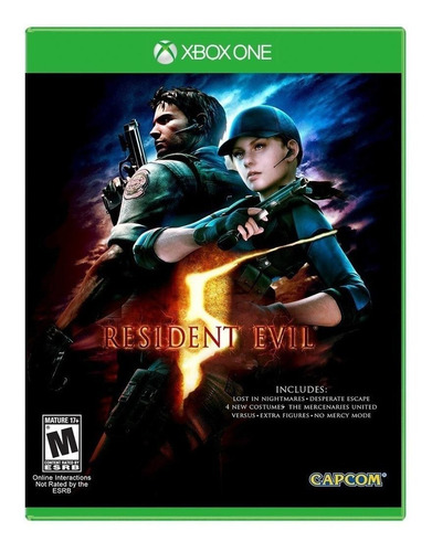 Resident Evil 5 Standard Edition Capcom Xbox One  Físico