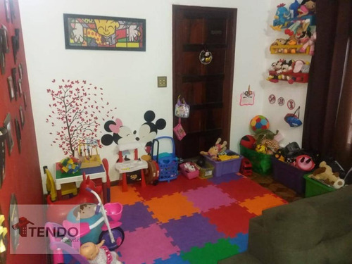 Imagem 9 de 17 de Imob01 - Casa 184 M² - Venda - 4 Dormitórios - 1 Suíte - Jardim Orlandina - São Bernardo Do Campo/sp - Ca0450