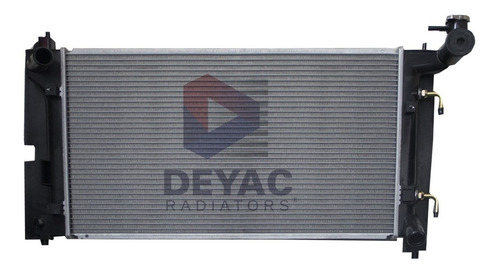 Radiador Pontiac Vibe 2003 Deyac T/a 16 Mm