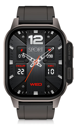 Reloj Dm62 4g, Correa Deportiva, Wifi, Gps, Reloj Bt, Compatible Con Sim
