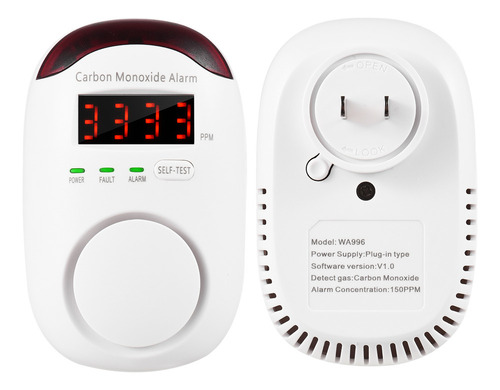 Lk Monitor De Detector De Monóxido De Carbono Tipo