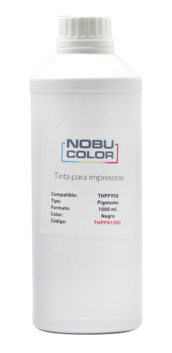 Botella Tinta Pigmento 1000 Ml. Hpp Colores A Elección
