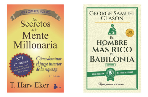 Secretos Mente Millonaria + Hombre Mas Rico - 2 Libros