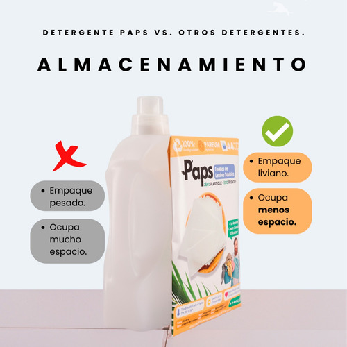 Detergente Para Ropa En Hojas Solubles Aroma Lavanda
