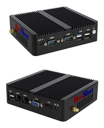 Mini Pc Doble Conexión, Mxoob-003, Intel J1900, 1xddr4 8gb R Color Negro