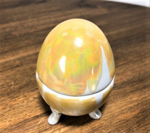 Imagem 3 de 5 de Porta-joia Mini Ovo Porcelana - Páscoa