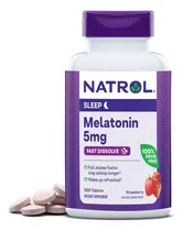 Comprar Natrol Sleep Melatonina 5mg Tabletas De Disolución Rápida,