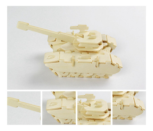 Kits De Construcción 3d Decoración De Escritorio Tanque