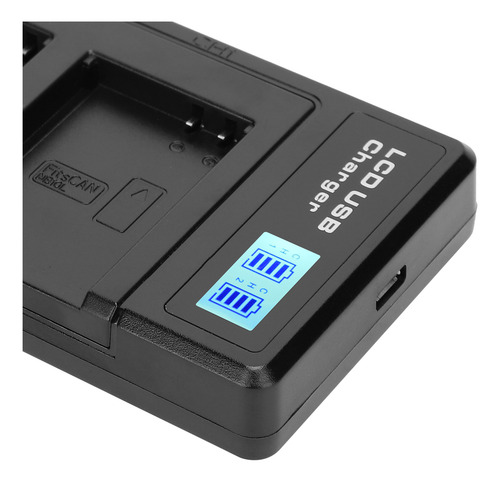 Batería Portátil Doble Para Pantalla Lcd Nb10l