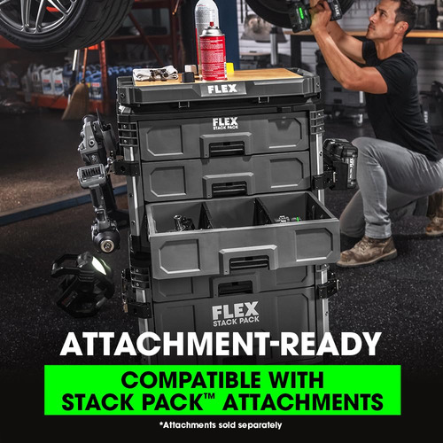 Sistema De Almacenamiento: Caja De Herramientas Flex Stack P