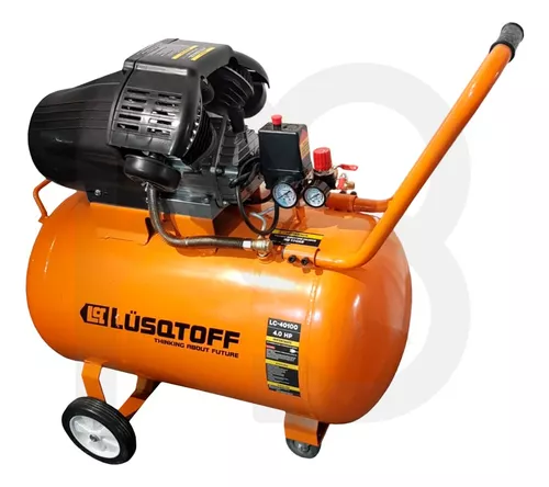 Compresor Aire 100 Litros 3 Hp 85 Kg Lusqtoff Lc-30100 220v - Surbat Digital