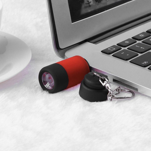Linterna Led Pequeña Portátil Con Llavero For Campamento
