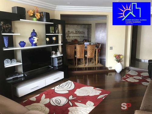 Imagem 1 de 15 de Lindo Apartamento Anália Franco 164 M² - 2343g