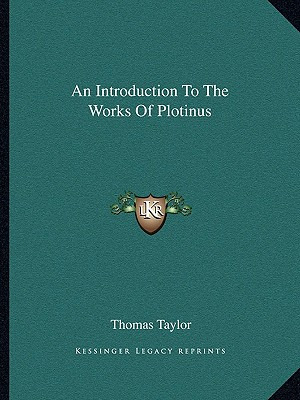 Libro An Introduction To The Works Of Plotinus - Taylor, ...