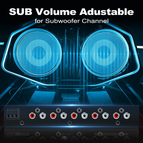 Ecualizador De Audio De 7 Bandas Ajustable Para Auto
