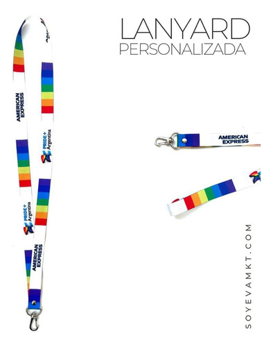 Personalización De Cintas Colgantes Portacredencial Lanyard