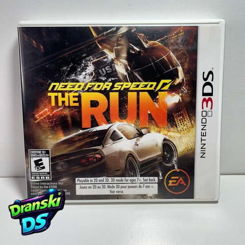 Need For Speed The Run 3ds (Usado)