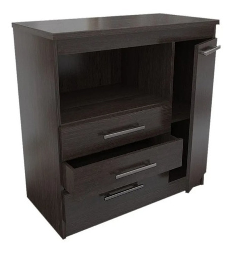 Comoda Orlandi 3 Cajones 1 Puerta 90cm Selectogar