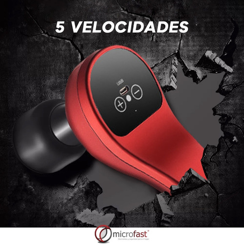Imagen 9 de 10 de Masajeador Cuello Espalda Cabeza Pierna A Batería 5 Modos