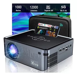 Proyector Android X1 Pro 8k Wifi Inteligente Full Hd 12000lm