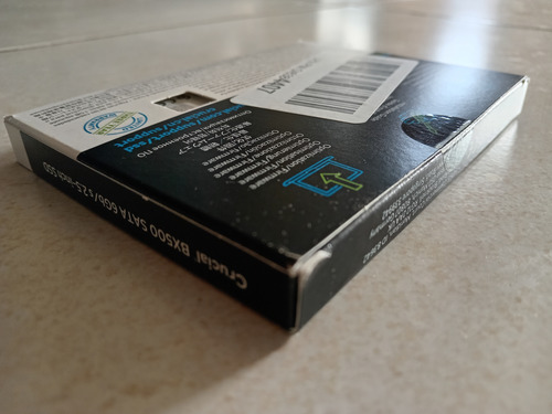 Crucial Disco Duro Sólido Ssd | Bx500 240gb 3d Nand Sata 2.5 Negro (Usado)