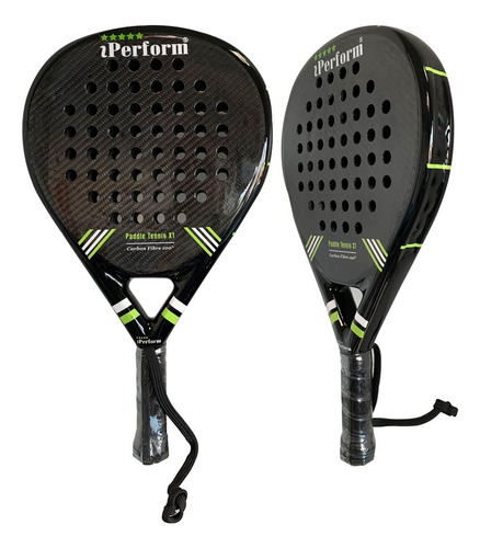 Raqueta De Pádel Iperform Carbon Fiber Power Lite