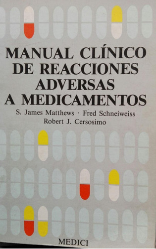 Manual Clinico De Reacciones Adversas A Medicamentos