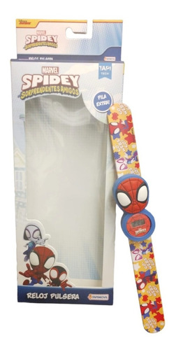 Reloj Pulsera Magica Spidey Spiderman Digital Tapimovil