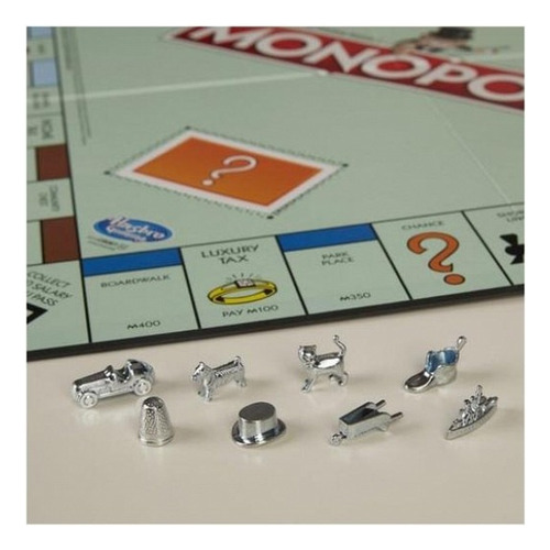 Juego De Mesa Monopoly Clásico Hasbro Original