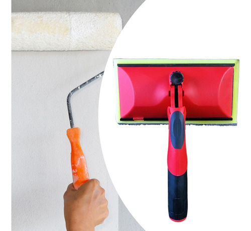 Applicador De Tinta Decoratando A Melhoria Da Casa Premium