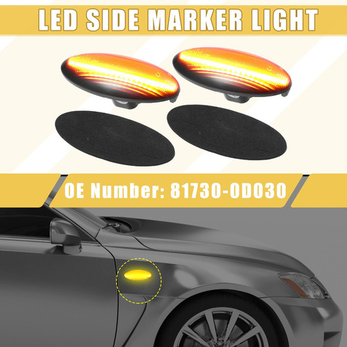 Qw1 Luces Marcador Lateral Toyota Yaris 06-11 Rav4 06-09