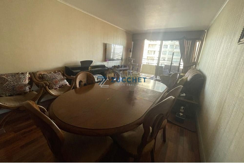 Departamento En Venta De 4dorm 3baño 1box 1bod En Ñuñoa