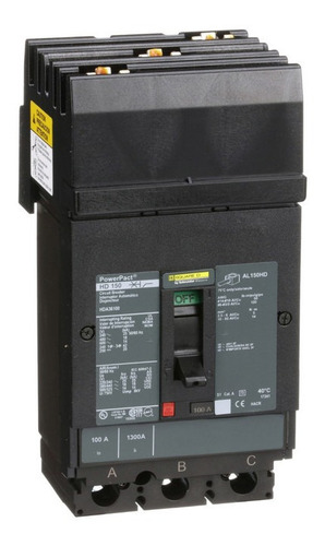 Interruptor Termomagnético Powerpact Marco H 3 Polos 100a