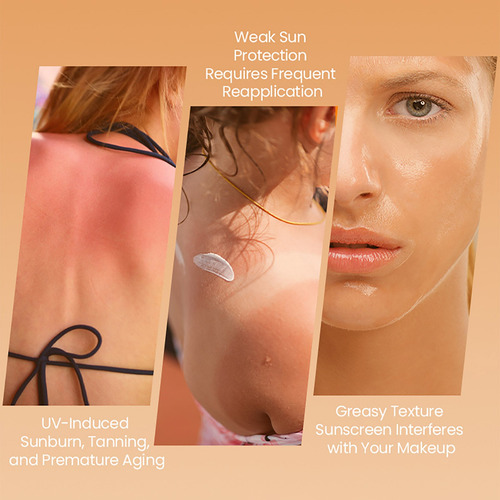 Loción De Maquillaje En Aerosol J Sunscreen, Refrescante, Se